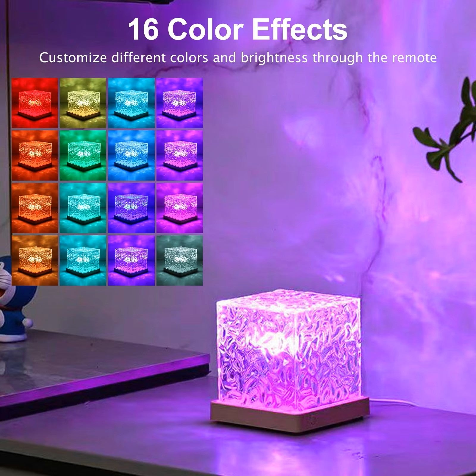 Diwali Dhamaka Buy 1 get 1 Free Ocean Wave Aurora Projector Light 16 Colors