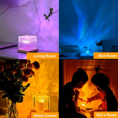 Diwali Dhamaka Buy 1 get 1 Free Ocean Wave Aurora Projector Light 16 Colors